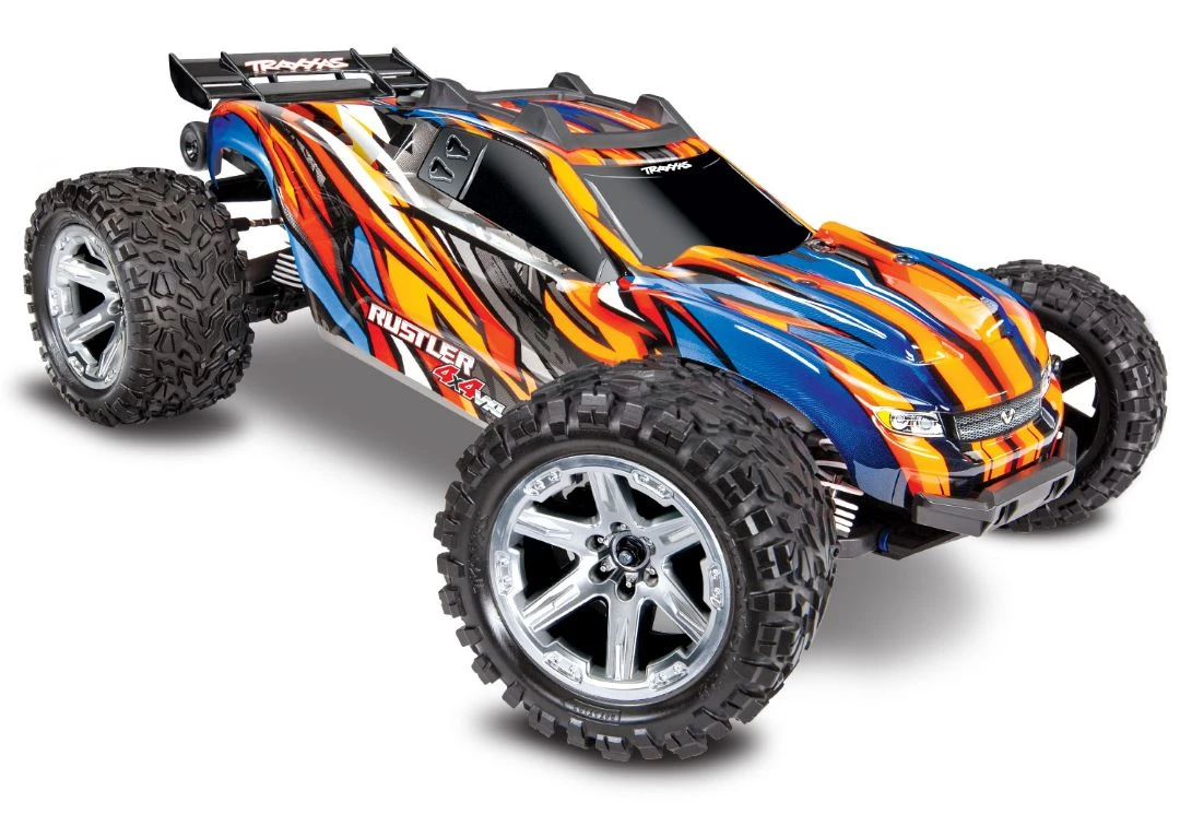 Traxxas Rustler VXL Brushless 1/10 RTR 4x4 Stadium Truck - Orange 3 Traxxas Rustler VXL Brushless 1/10 RTR 4x4 Stadium Truck - Orange