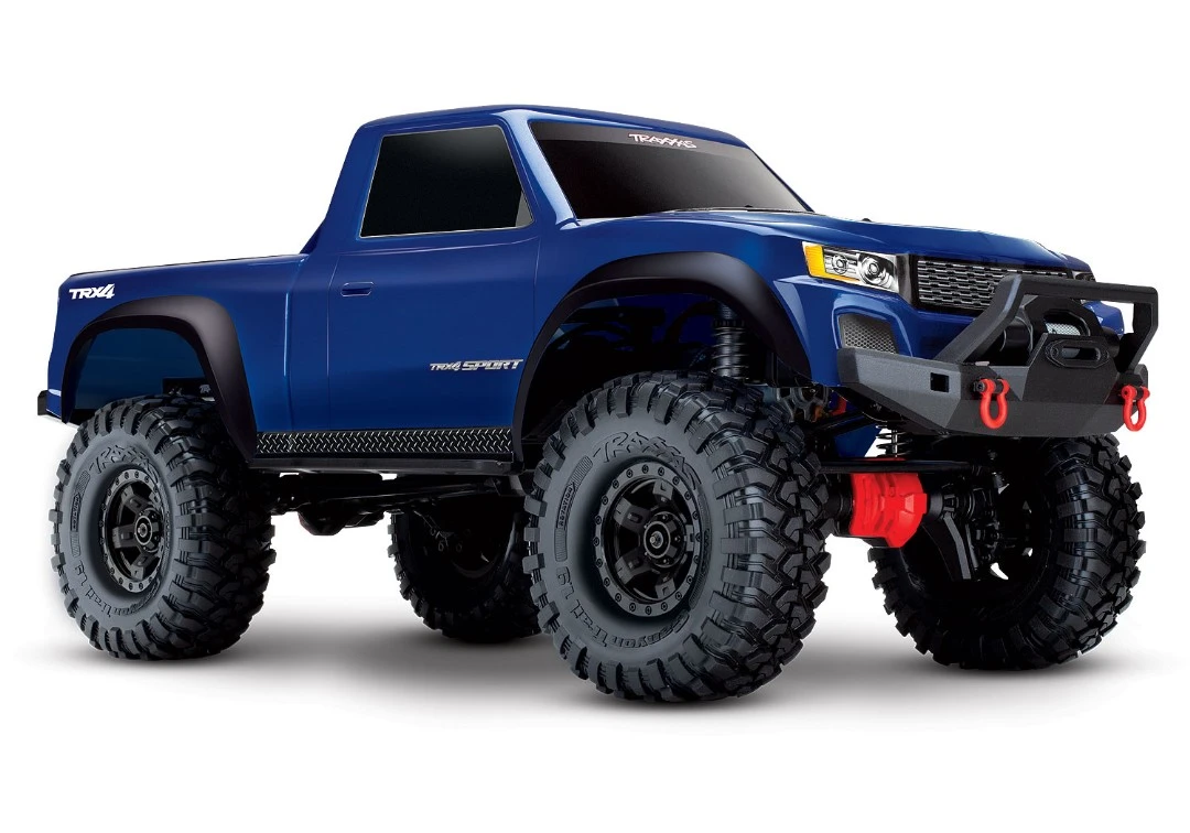 Traxxas TRX-4 Sport 1/10 Scale 4X4 Trail Truck RTR - Blue 3 Traxxas TRX-4 Sport 1/10 Scale 4X4 Trail Truck RTR - Blue