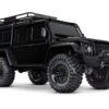 Traxxas TRX4 Land Rover Defender 1/10 Crawler Black RTR -Airplanes Store tra82056 4black