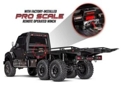 Traxxas TRX-6 Ultimate RC Hauler 6X6 W/ LEDs & Winch RTR - Black -Airplanes Store tra88086 84black 04