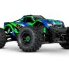 Traxxas Maxx 4S V2 Brushless Monster Truck W/ WideMaxx RTR - Green -Airplanes Store tra89086 4green