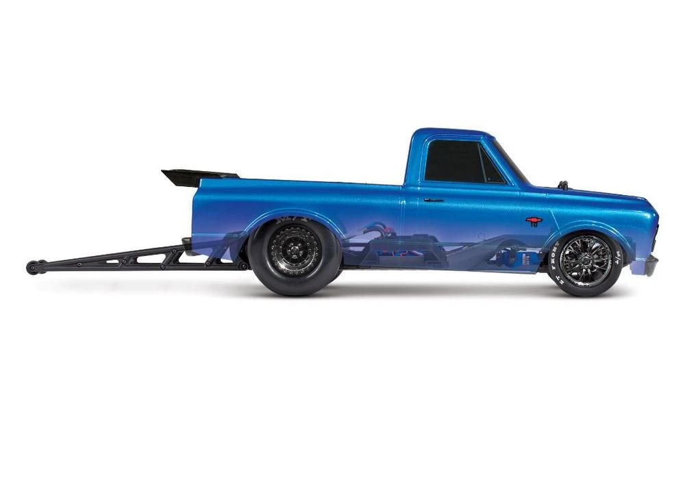 Traxxas 1967 Chevrolet C10 Drag Slash RTR - Brilliant Blue 7 Traxxas 1967 Chevrolet C10 Drag Slash RTR - Brilliant Blue - Image 5