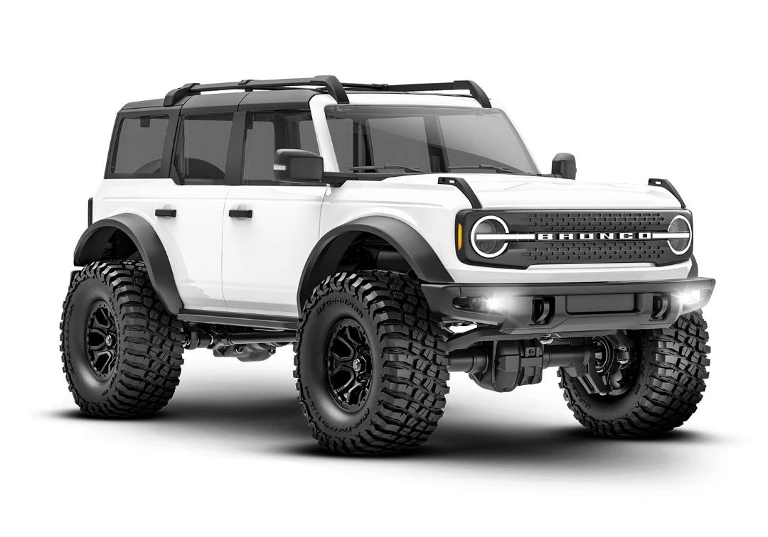 Traxxas TRX-4M Ford Bronco 1/18 RTR 4X4 Trail Truck, White 3 Traxxas TRX-4M Ford Bronco 1/18 RTR 4X4 Trail Truck, White