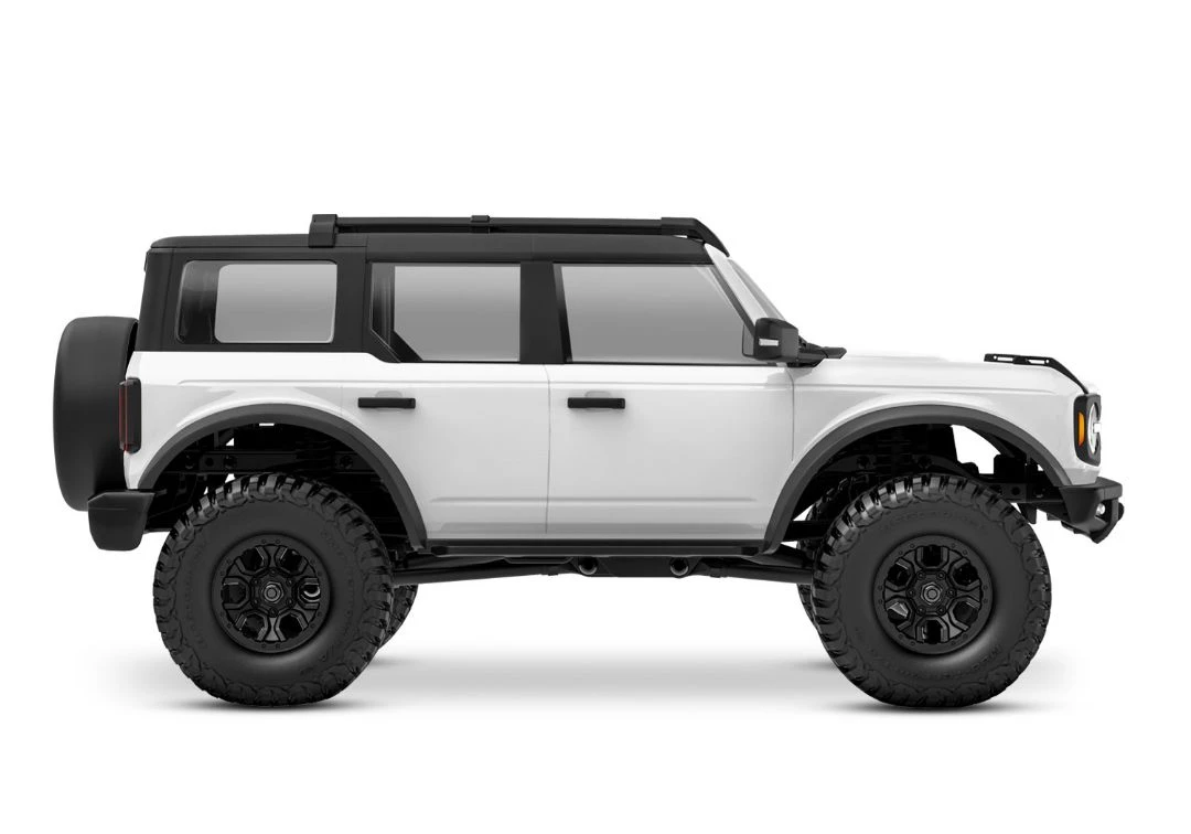 Traxxas TRX-4M Ford Bronco 1/18 RTR 4X4 Trail Truck, White 6 Traxxas TRX-4M Ford Bronco 1/18 RTR 4X4 Trail Truck, White - Image 4