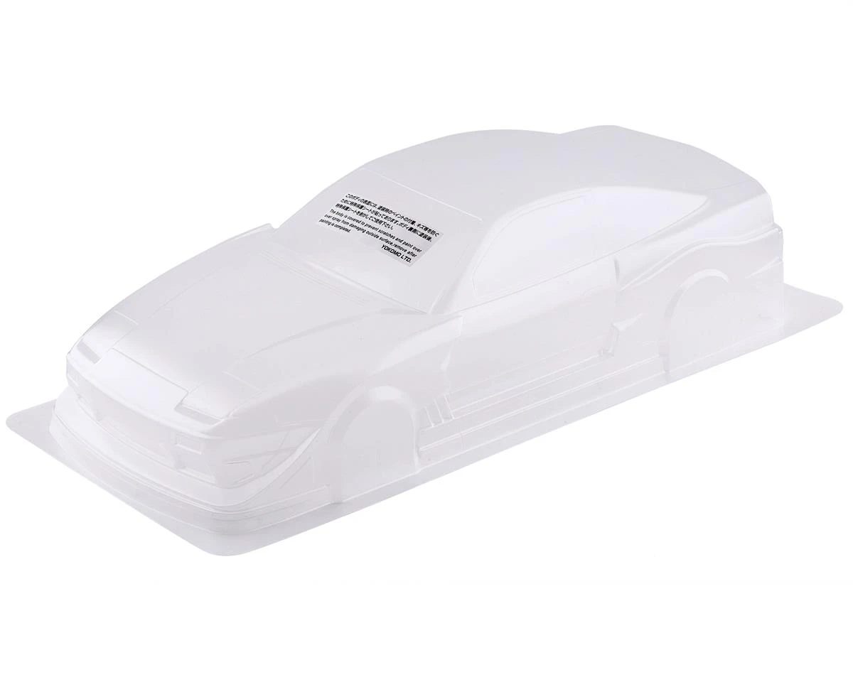 Yokomo Team TOYO Tires Drift GP Sports 180SX 1/10 Drift Body Set (Clear) 3 Yokomo Team TOYO Tires Drift GP Sports 180SX 1/10 Drift Body Set (Clear)