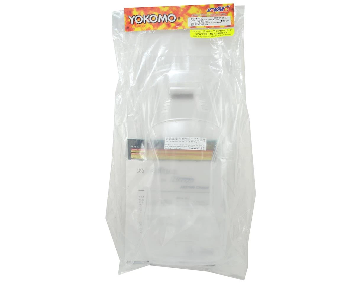 Yokomo GOODYEAR Racing With Kunny'z JZX100 CHASER Drift Body Set (Clear) 4 Yokomo GOODYEAR Racing With Kunny'z JZX100 CHASER Drift Body Set (Clear) - Image 2